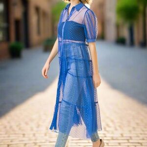 Flying Tomato Tulle Mesh Dress